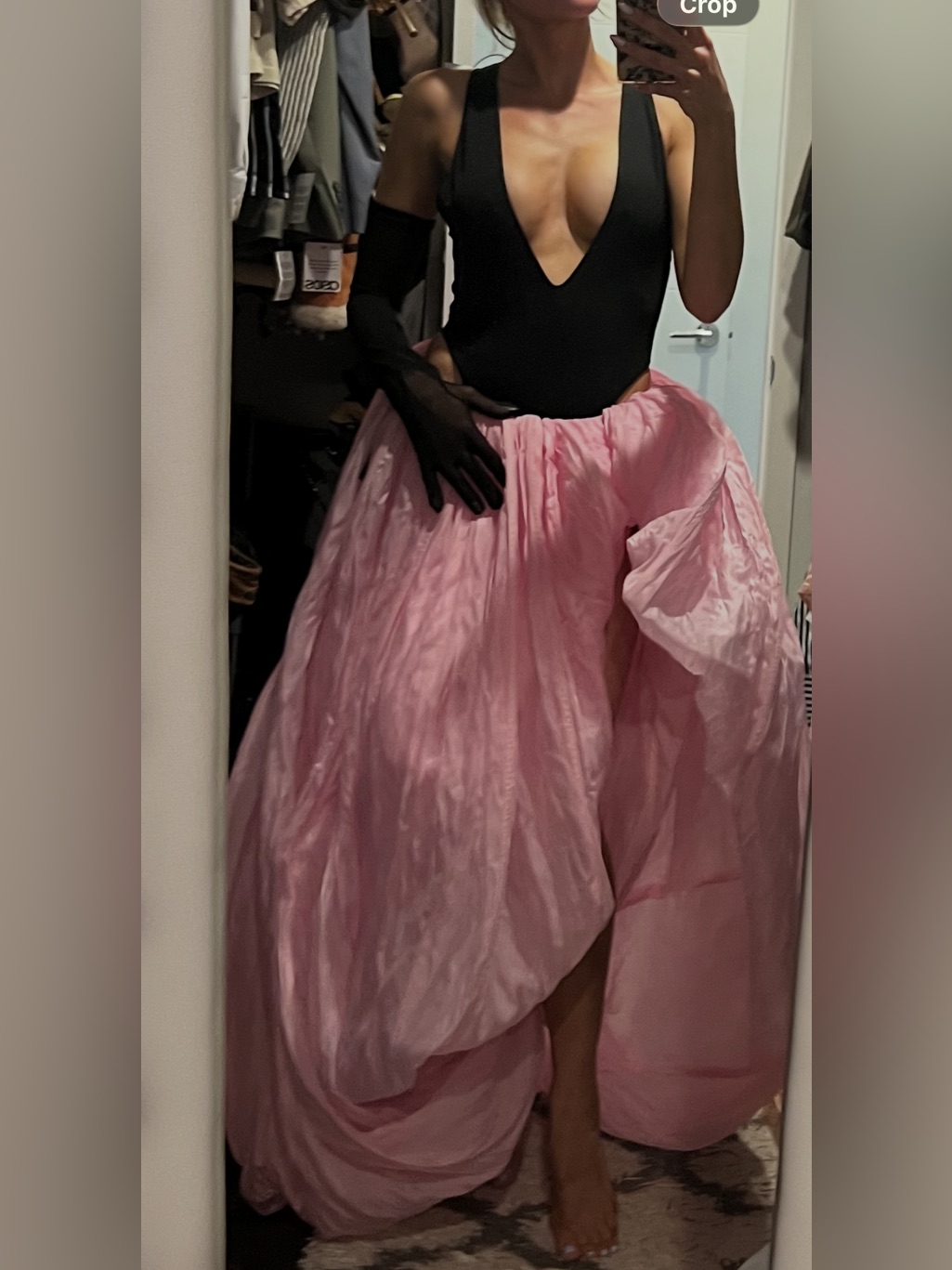 Selezza London Pink Organza / Black Top Size Xs — image 4 of 8
